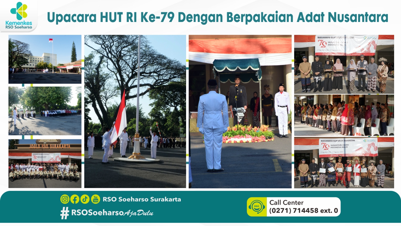 Upacara HUT RI Ke-79 Dengan Berpakaian A