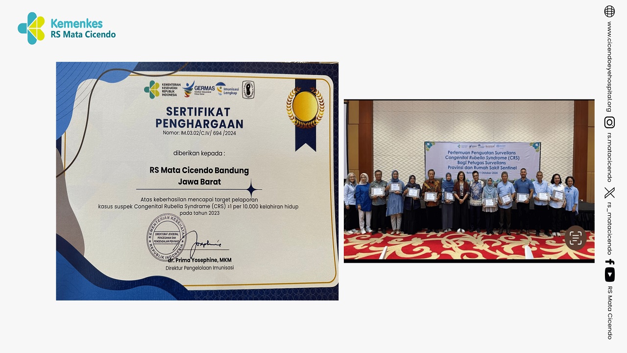 Keberhasilan PMN RS Mata Cicendo Dalam P