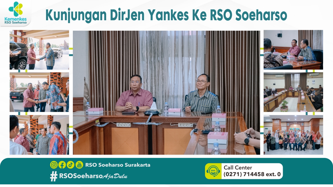 Kunjungan Dirjen Yankes Ke RSO Soeharso
