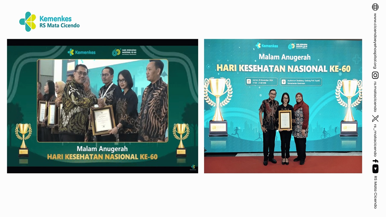 PMN RS Mata Cicendo Bandung meraih kateg