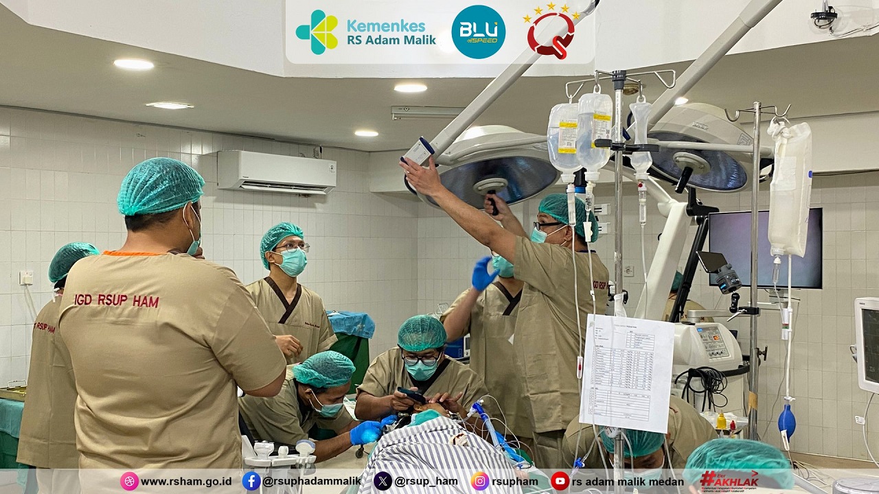 Operasi Bypass Cerebral di RS Adam Malik