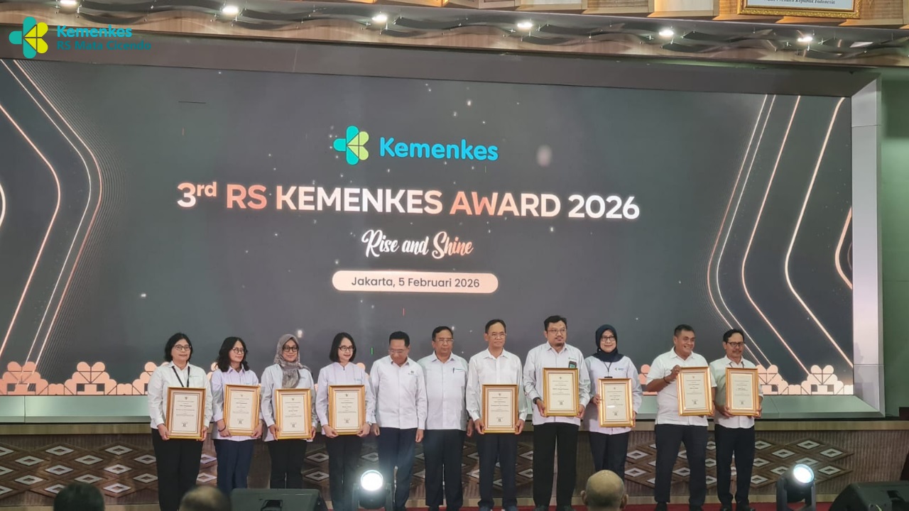 RS Mata Cicendo Raih Tiga Peringkat Utam