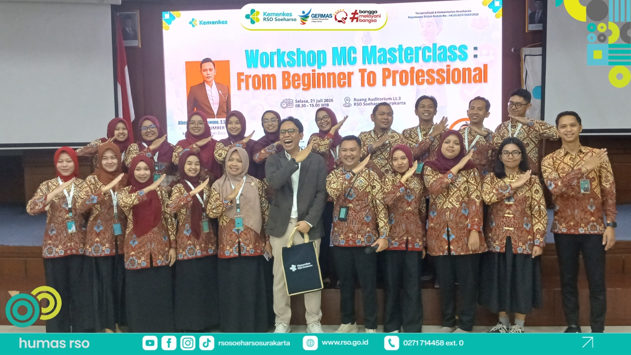 Workshop Master of Ceremony Di RSO Soeha