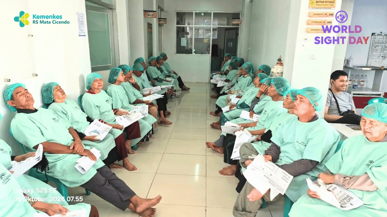 Bakti Sosial Operasi Katarak PMN RS Mata Cicendo di Puskesmas Kadungora