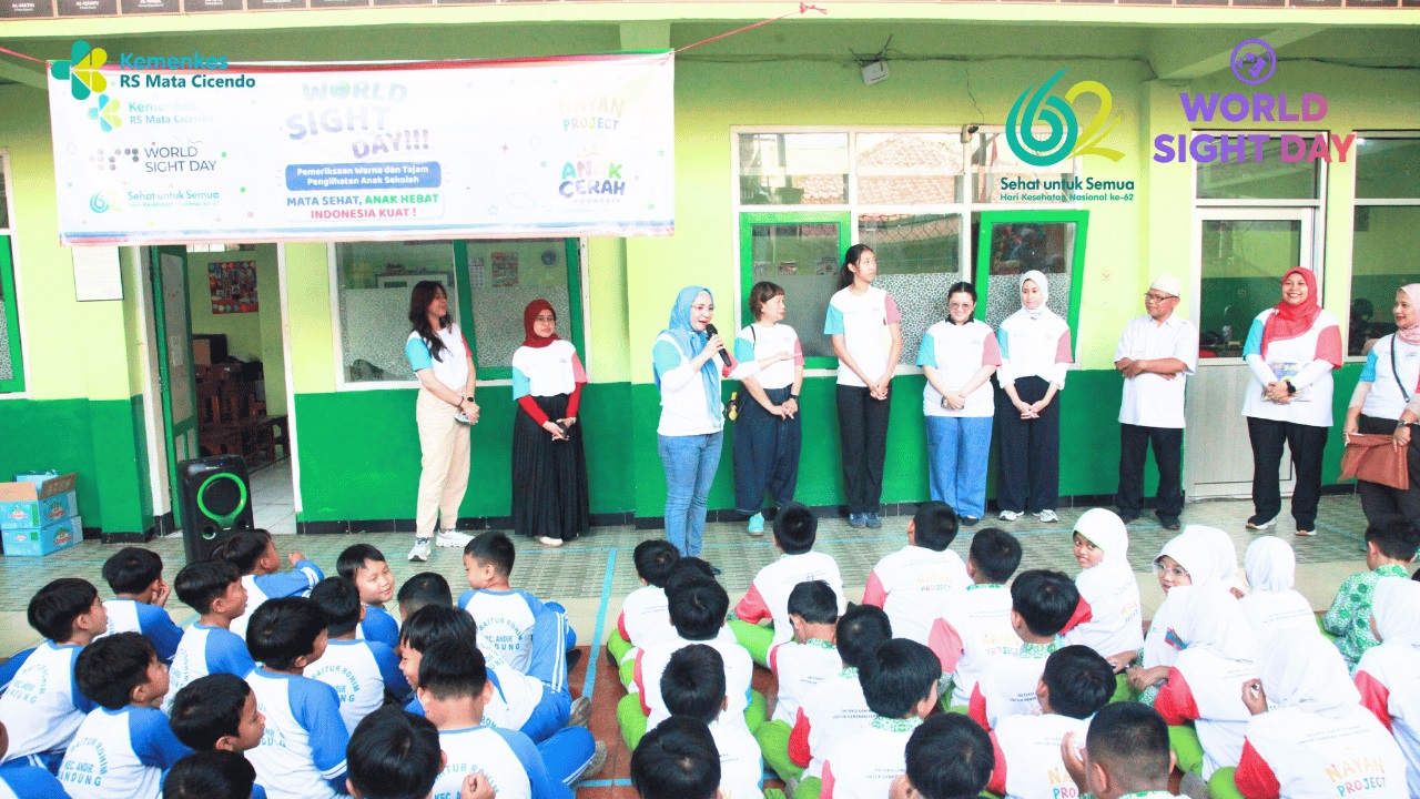 PMN RS Mata Cicendo hadir di MI Baiturrohim Bandung