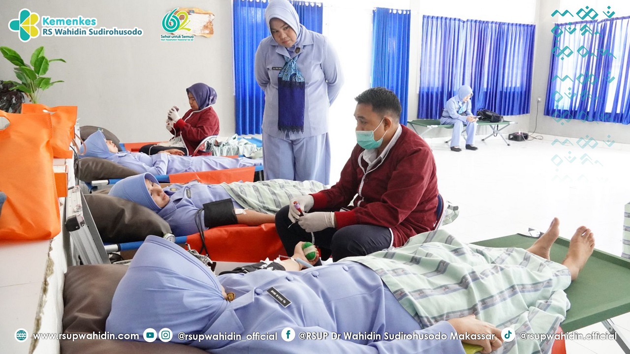 RSUP Dr Wahidin Sudirohusodo Dukung Aksi Donor Darah Serentak HUT ke 79 Korpasgat Kontribusi Nyata Kemanusiaan