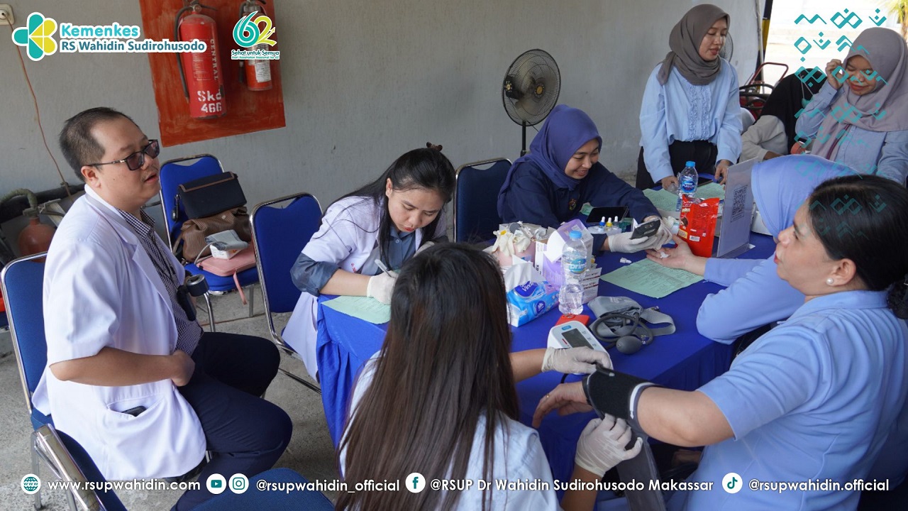 RSUP Dr Wahidin Sudirohusodo Dukung Aksi Donor Darah Serentak HUT ke 79 Korpasgat Kontribusi Nyata Kemanusiaan