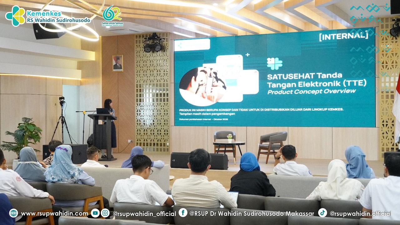 Perkuat Integritas Rekam Medis RSUP Dr Wahidin Sudirohusodo Dukung Layanan Kesehatan Digital yang Aman dan Efisien 
