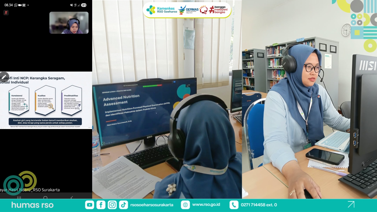 Peningkatan Kompetensi Tenaga Gizi Dalam Pelaksanaan Proses Asuhan Gizi Untuk Meningkatkan Mutu Dan Keselamatan Pasien
