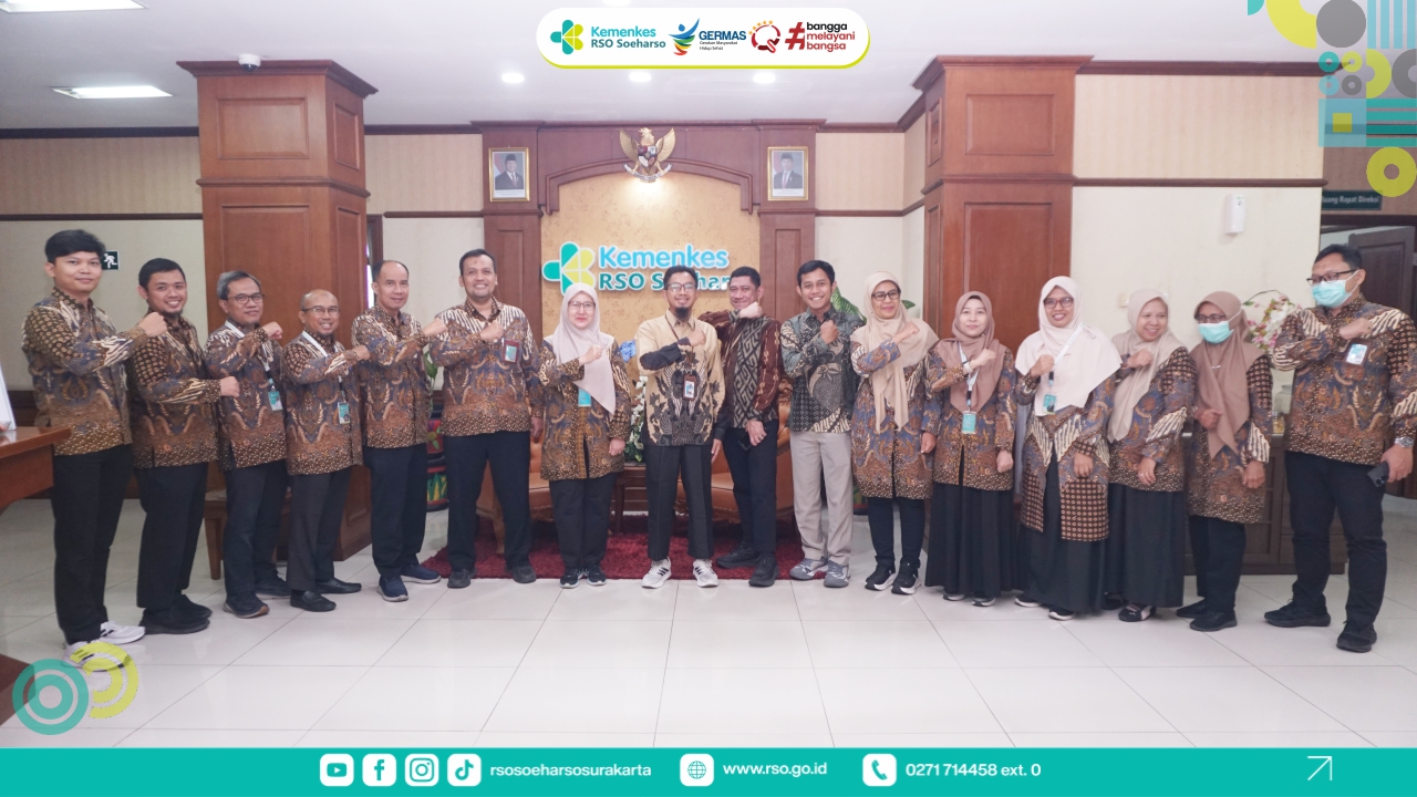 Kunjungan Direktorat Pembinaan Pengelolaan Keuangan BLU Ke RSO Soeharso