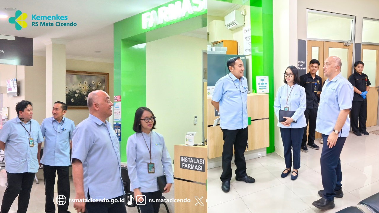 Kunjungan Kerja Setditjen Keslan ke Klinik Utama Mata Cicendo Garut