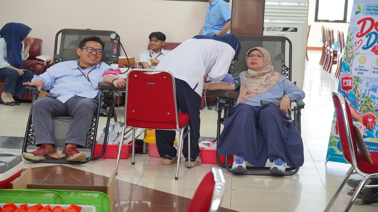 Giat Donor Darah Dalam Rangka HKN Ke 62 dan HUT Ke 98 RS Goenawan